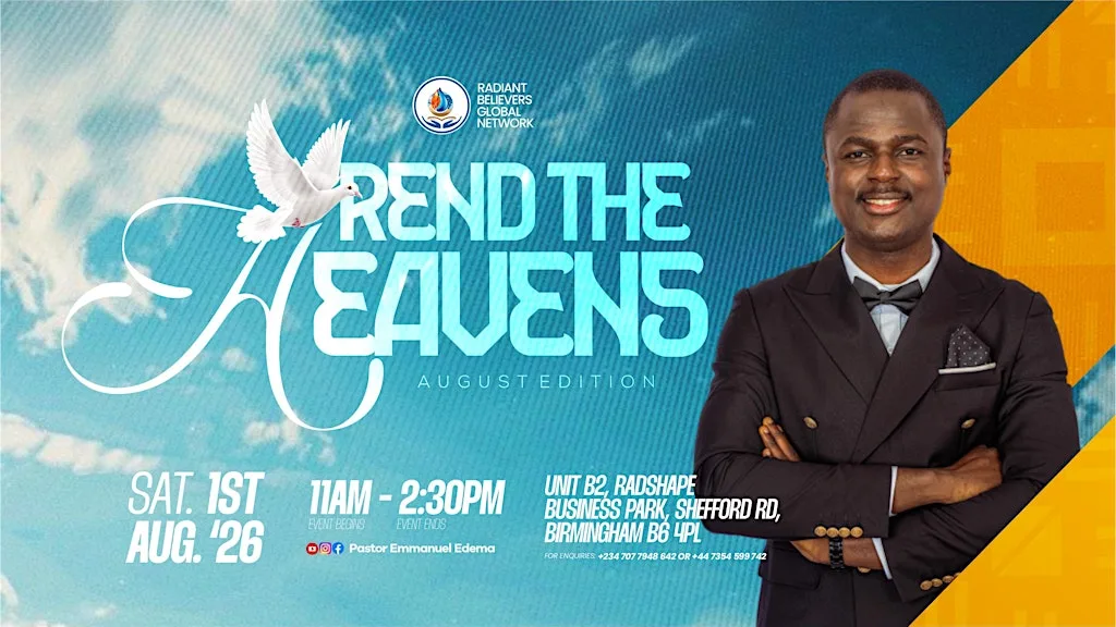 Birmingham Revival Meeting - Rend The Heavens at Shefford Road