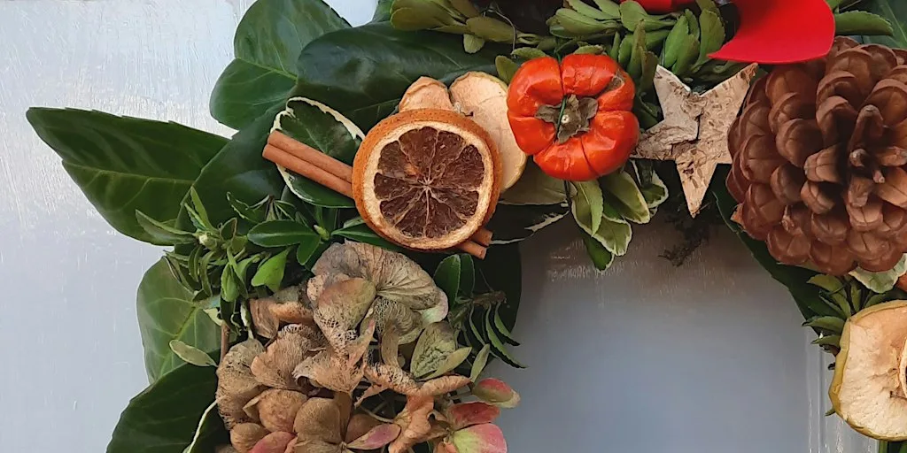 Christmas Wreath Making Evening at Arc Centre, Hat Works