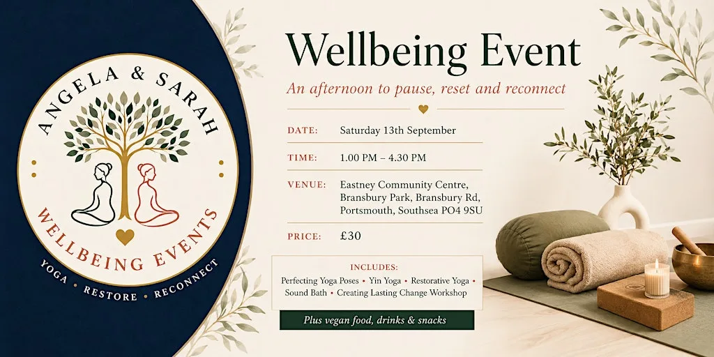 Yoga Wellbeing Event | Yoga, Meditation, Sound Bath, Poses Workshop at Eastney Community Centre