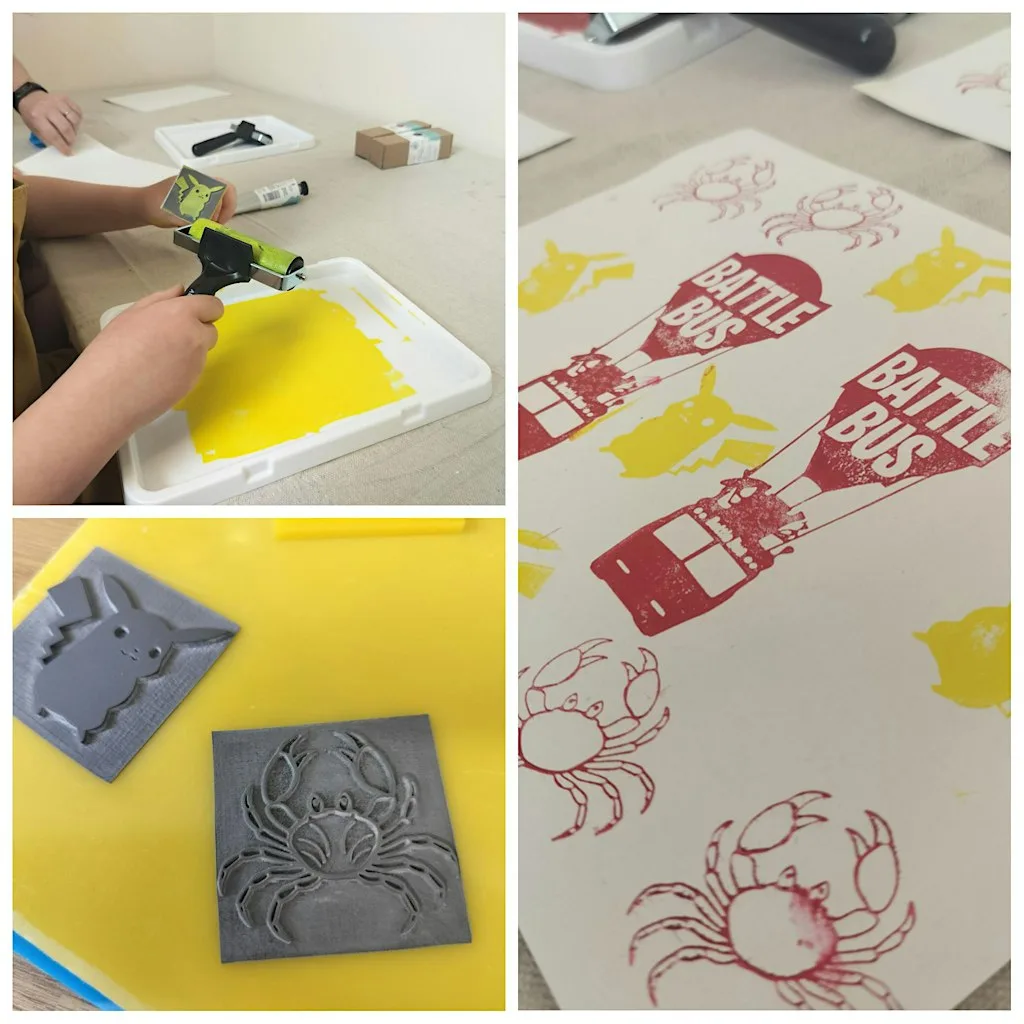 Laser Engraved Stamp Making at Maidstone Community Support Centre