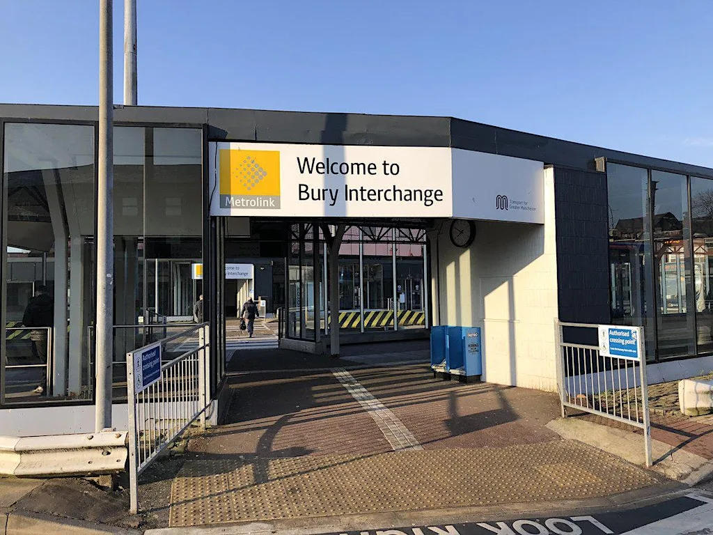 GM Ringway Fundraiser Stage Thirteen - Bury to Bromley Cross at Bury Interchange