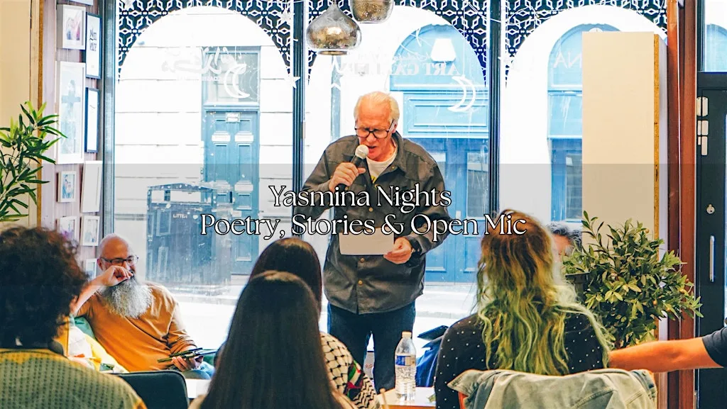 Yasmina Nights: Poetry, Stories & Open Mic at Yasmina Cafe