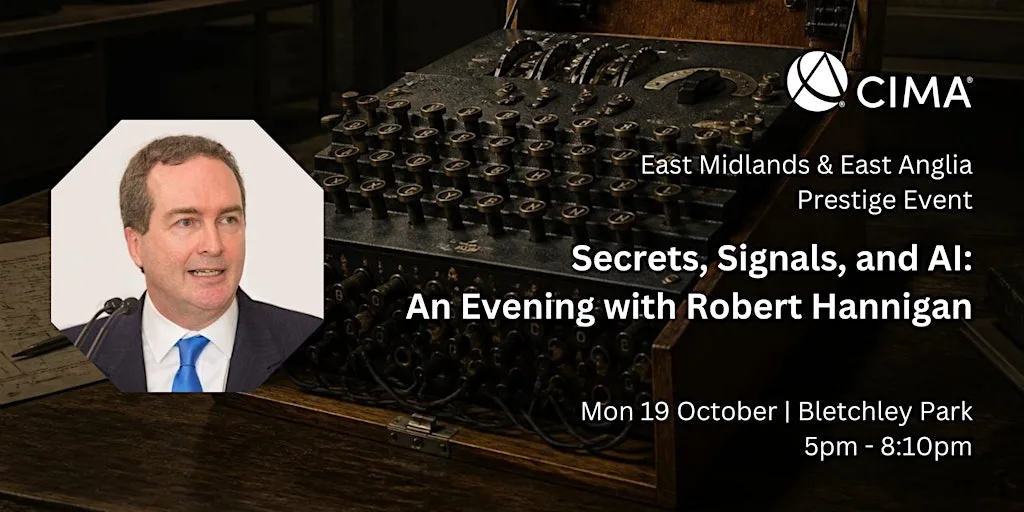 Secrets, Signals, and AI: An Evening with Robert Hannigan at The Mansion, Bletchley Park
