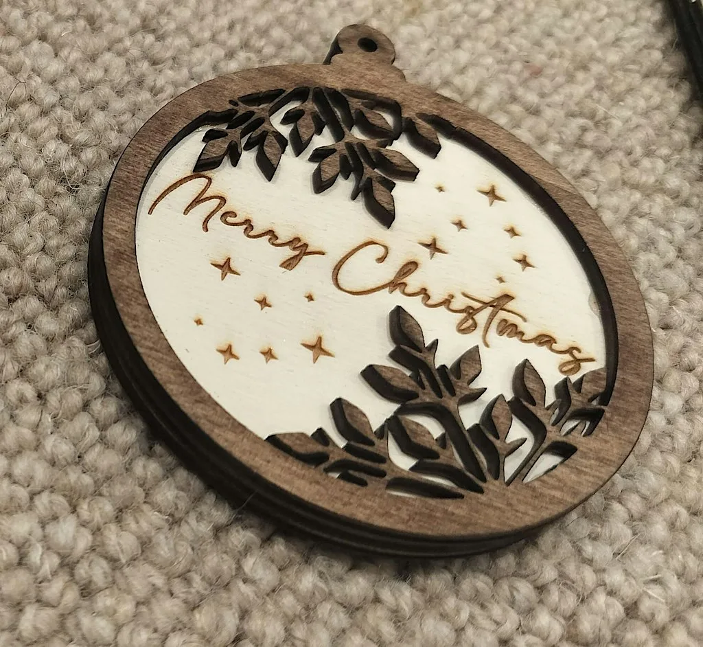 Create Your Own Laser-Cut Christmas Ornaments at Maidstone Community Support Centre