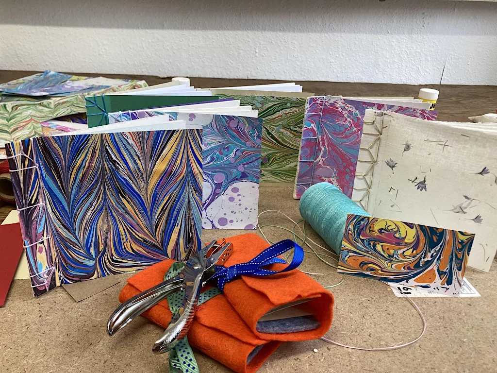 Japanese Stab-Binding - create your own book at Resorts World Birmingham, Studio 36