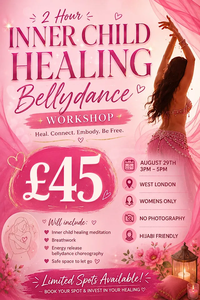 Inner child healing belly dance workshop