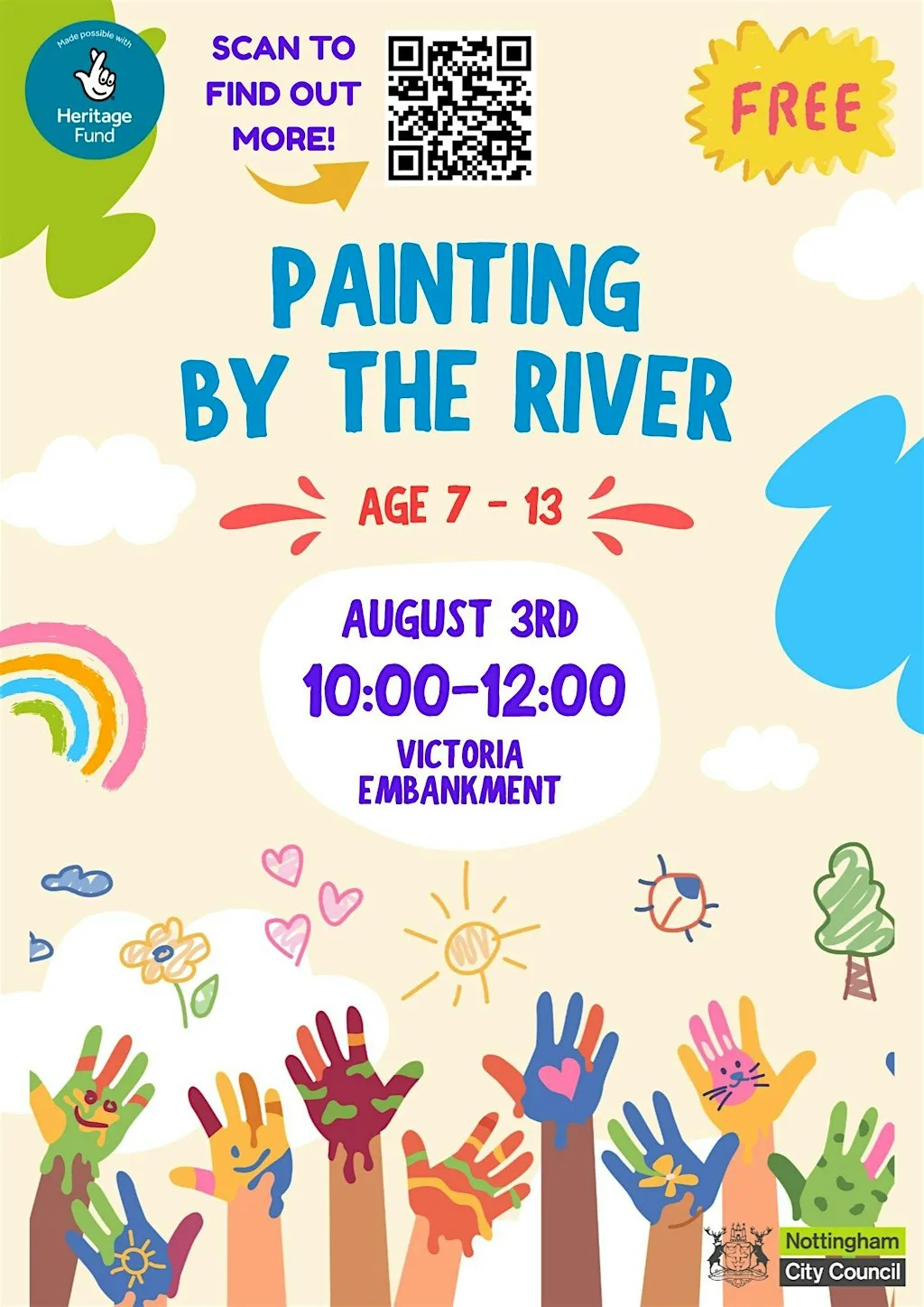 Painting by the River