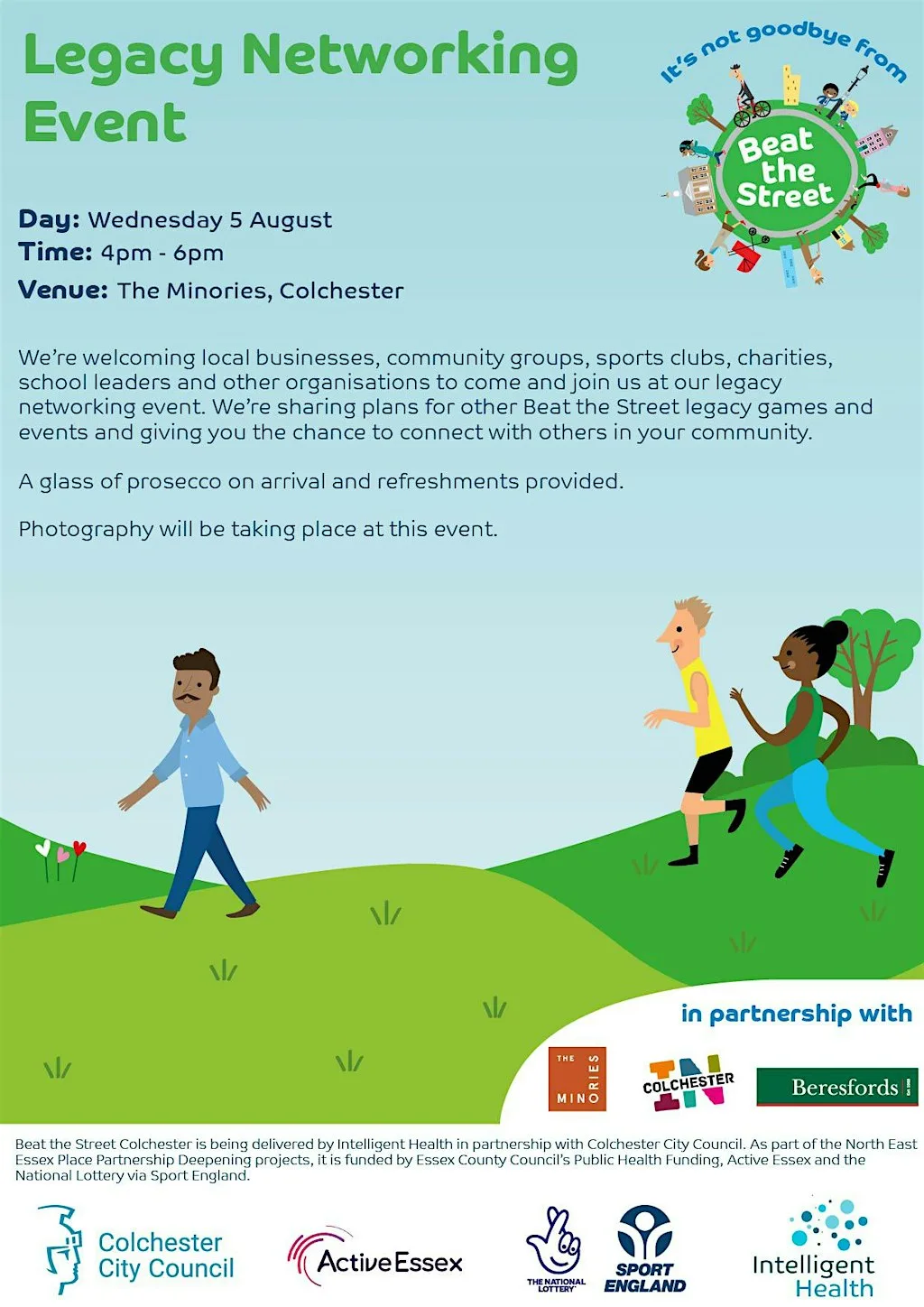 It's not goodbye from Beat the Street - Legacy Networking Event at The Minories