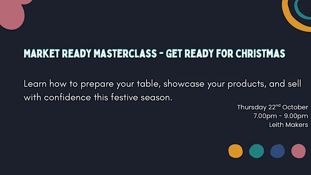 Market Ready Masterclass - Ready Steady Go for Christmas
