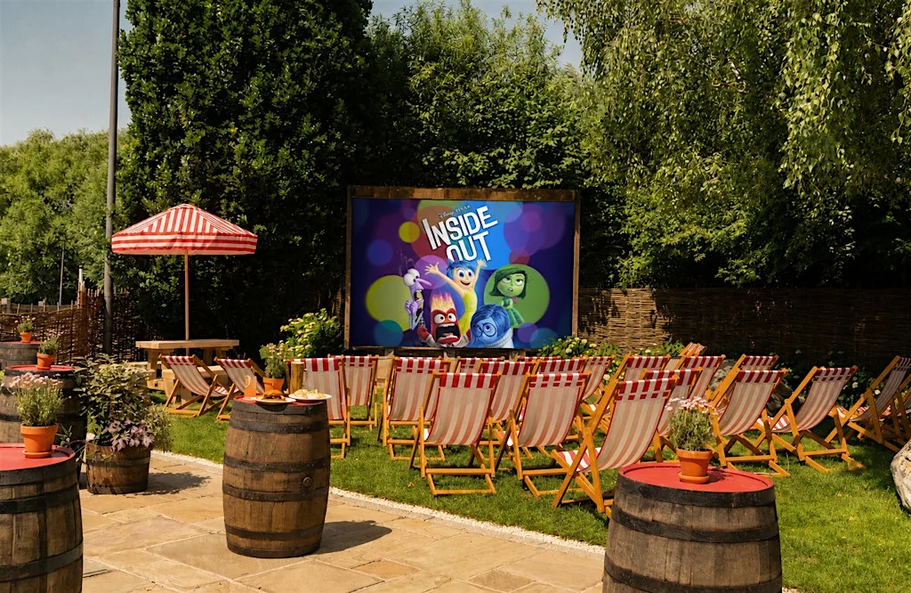 Bicester Village presents - Inside Out: The Duke's Summer Cinema at The Double Red Duke, Bicester Village