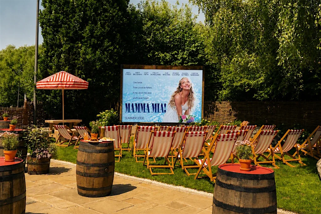 Bicester Village presents - Mamma Mia! : The Duke's Summer Cinema at The Double Red Duke, Bicester Village
