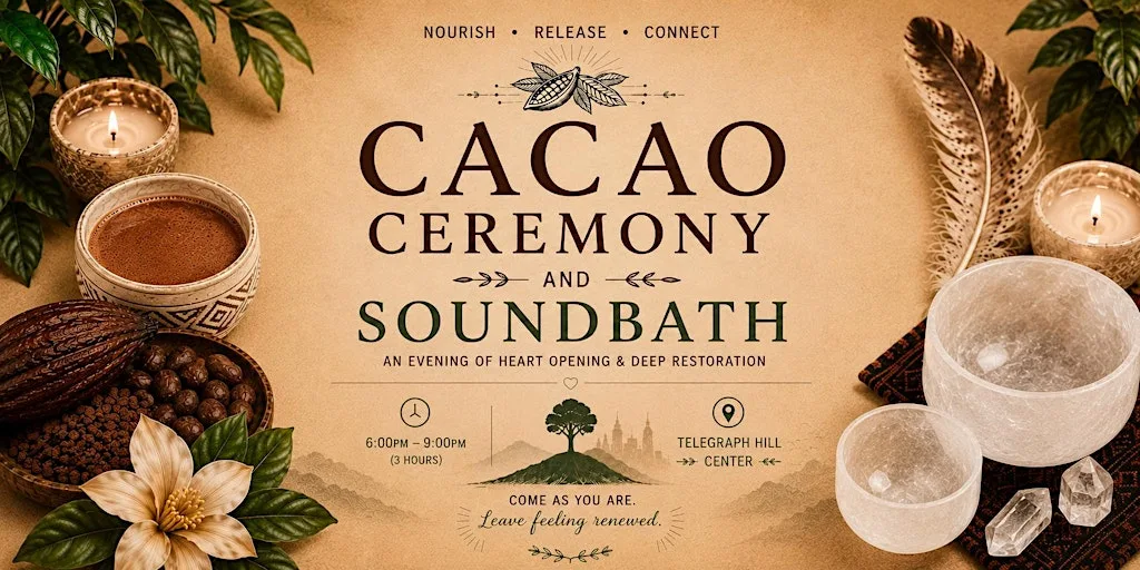 Heart opening Cacao Ceremony & Sound Bath at St Catherine’s Church