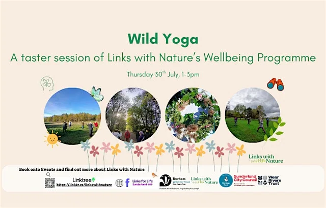 Links with Nature: Wild Yoga at Easington Lane Community Access Point