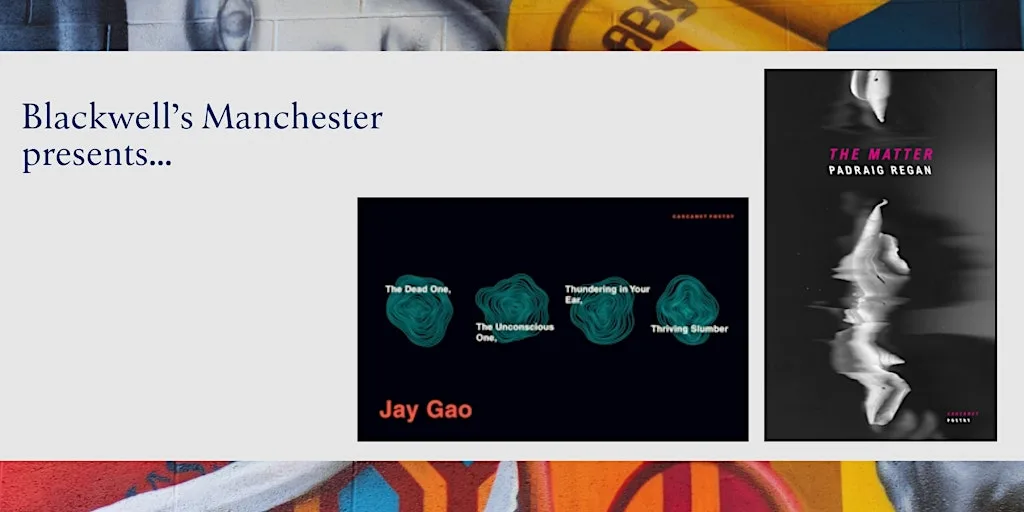 Jay Gao & Padraig Regan in conversation with Andrew McMillan