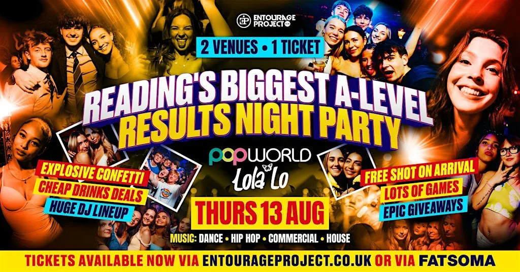 READING - A LEVELS RESULTS PARTY at Lola Lo's