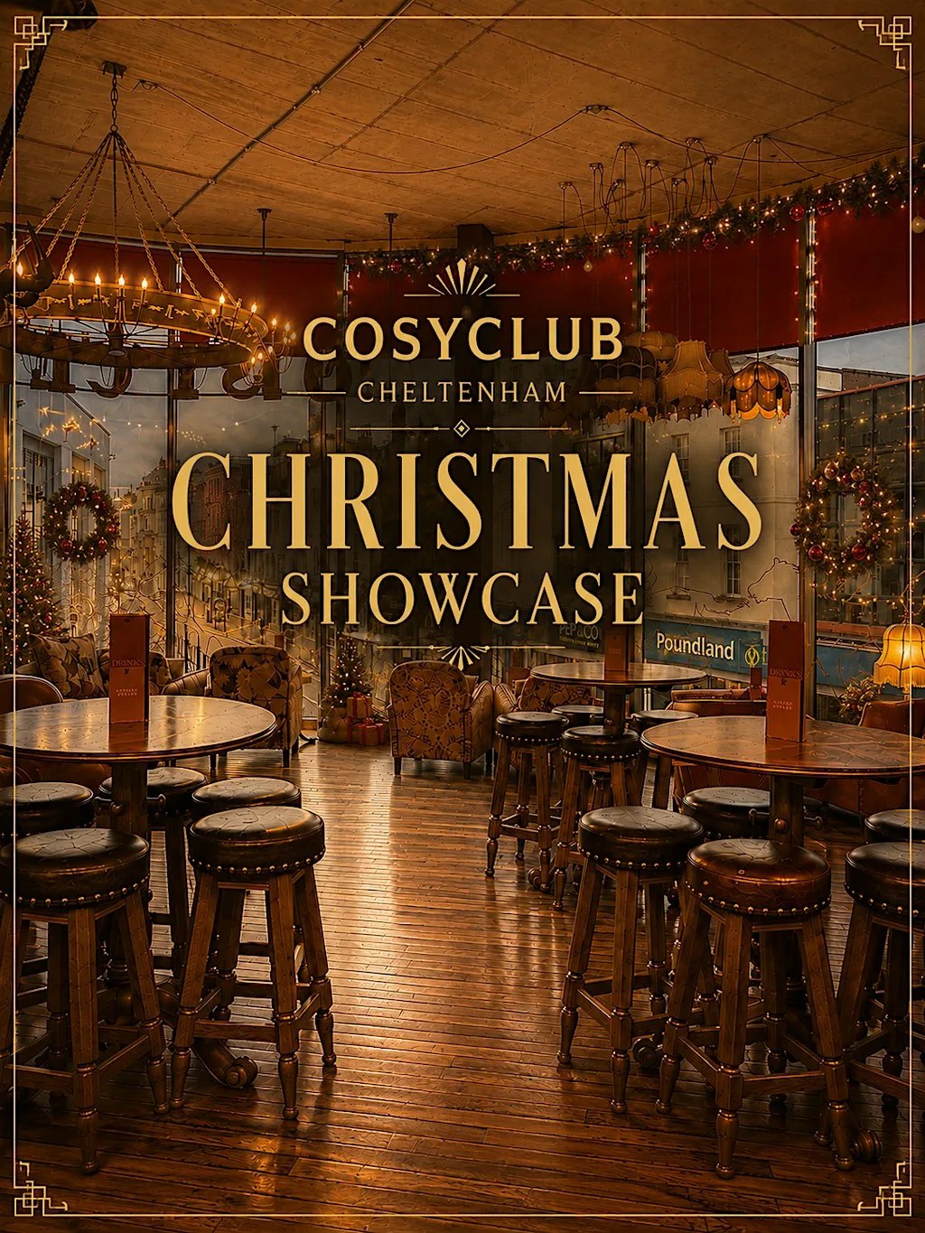 Christmas Showcase at Cosy Club