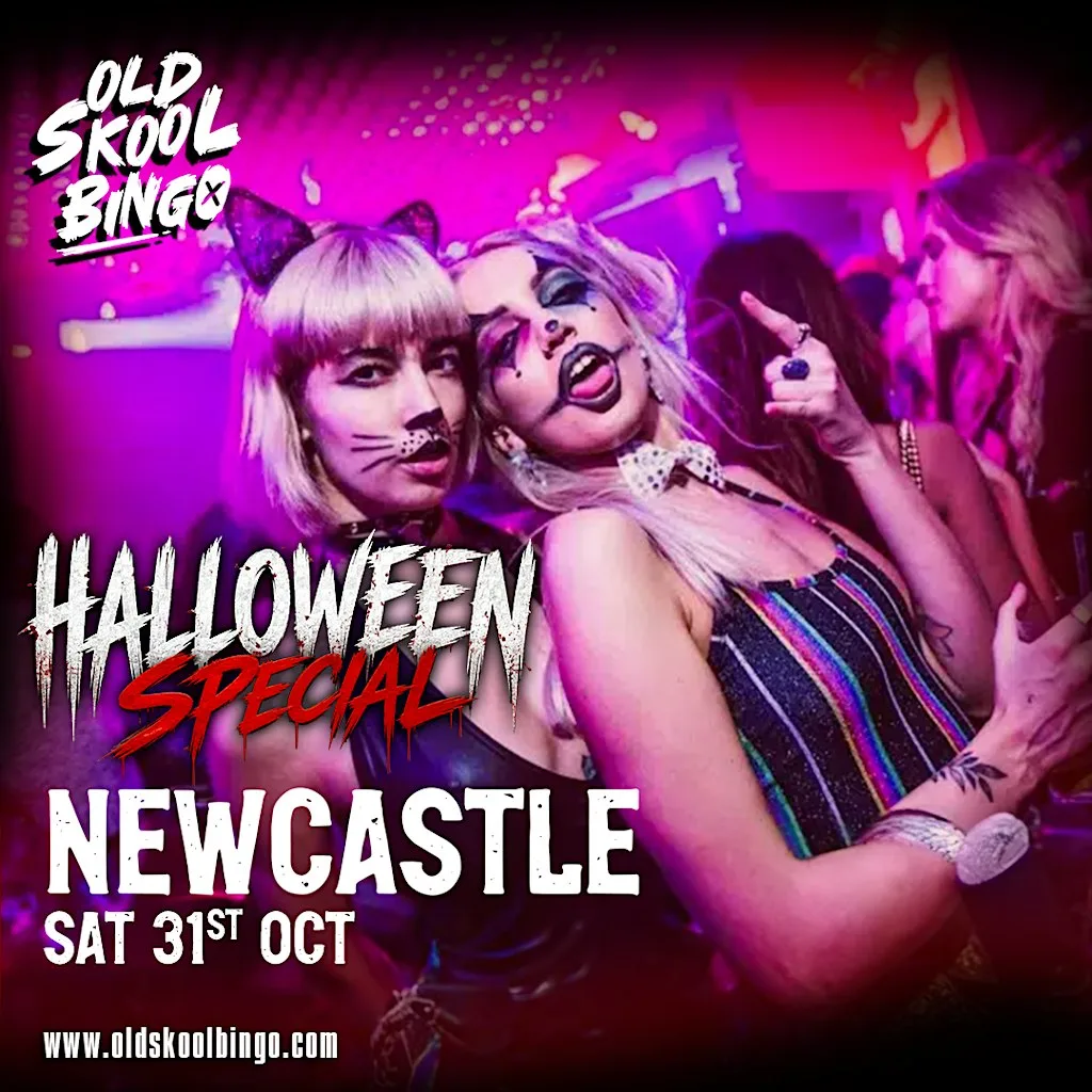 Old Skool Bingo Sat 31st October Newcastle Halloween Special at Stein Bier Keller