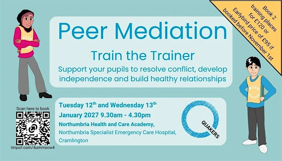 Peer Mediation Train the Trainer (Primary) Northumbria at Northumbria Health and Care Academy