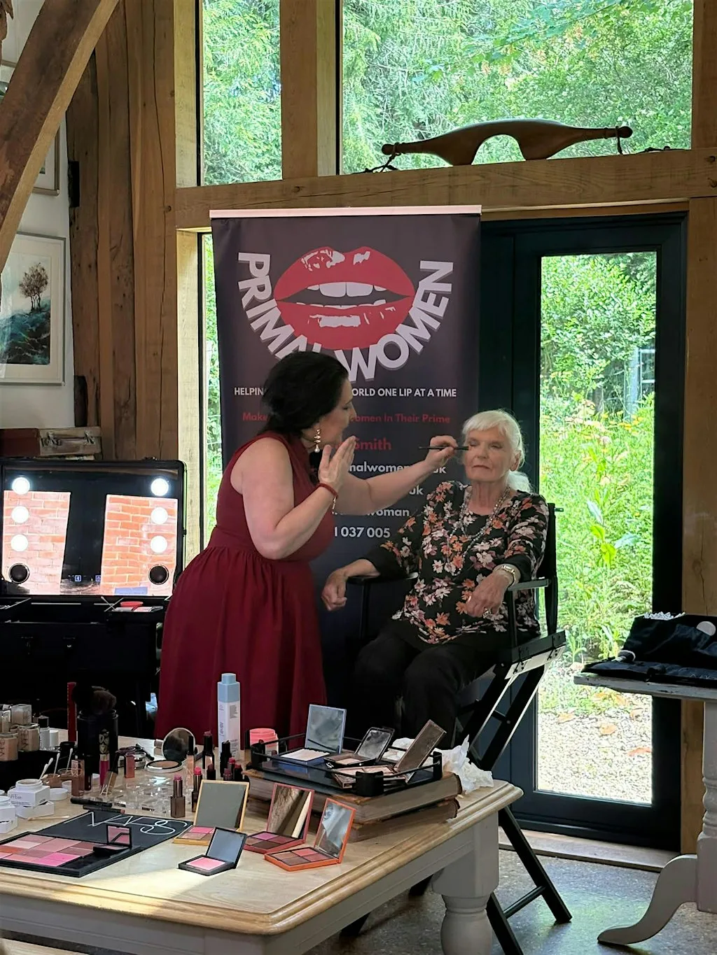 Over 50s Make Up Masterclass & Brush Along | Park Gate