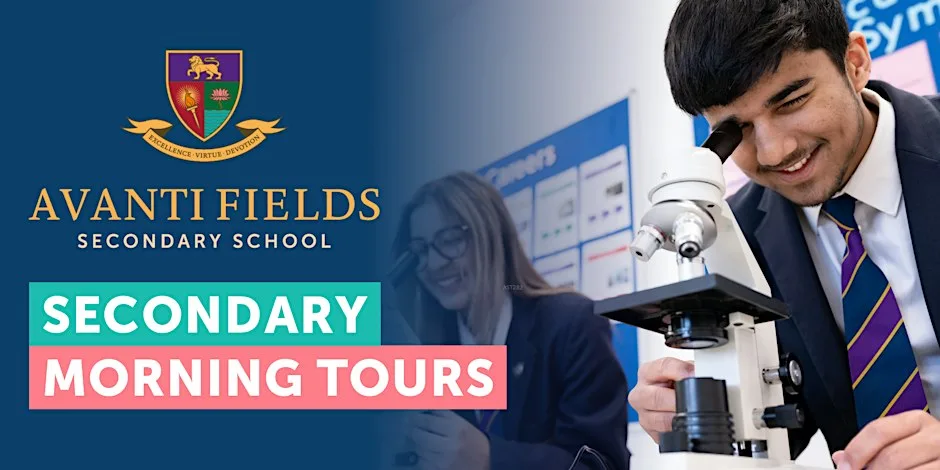 Avanti Fields Secondary School Morning Tours at Avanti Fields School