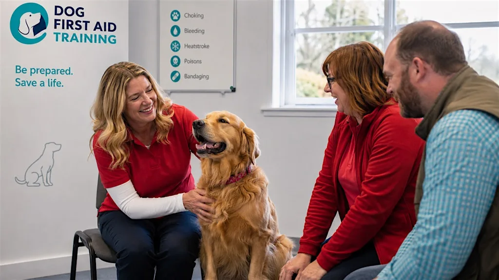 Classroom Based Dog First Aid Course in Sheffield at Kiveton Park & Wales Village Hall