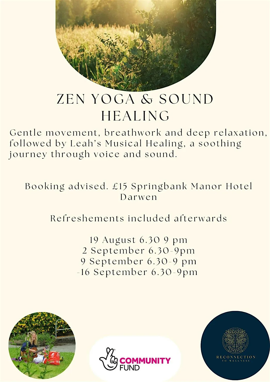 Zen Yoga & Sound Healing at Springbank Manor