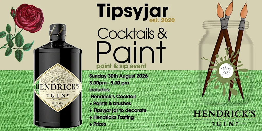 Hendrick's cocktails & paint (a paint & sip event)