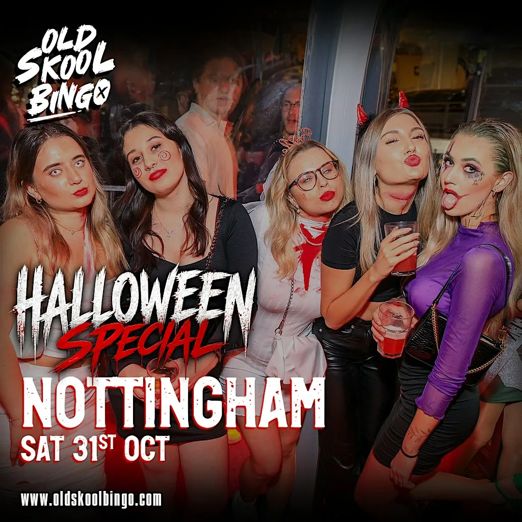 Old Skool Bingo Sat 31st Oct Halloween Nottingham Special at NG-ONE