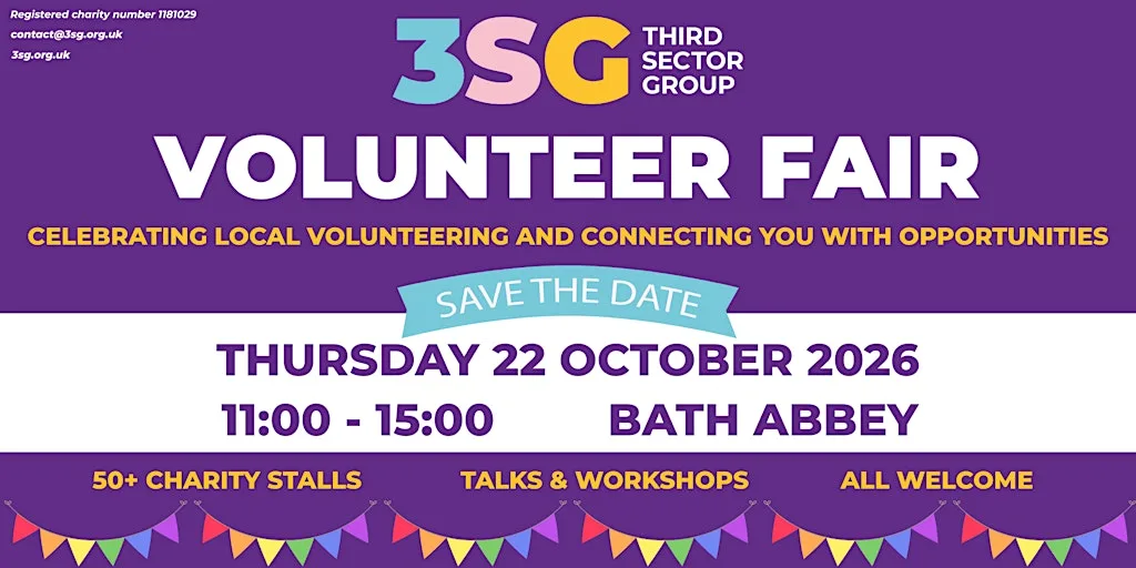 3SG Volunteer Fair 2026 at Bath Abbey