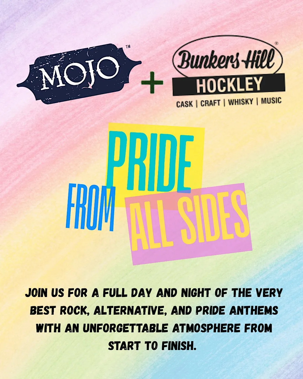 PRIDE FROM ALL SIDES at MOJO