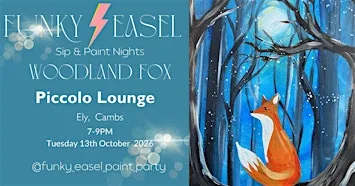 Paint Night at Piccolo Lounge. Ely, Cambs