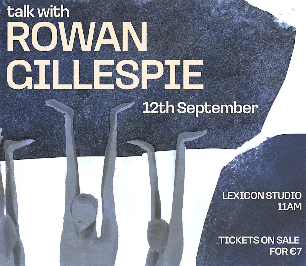 ArtNet Talk | Rowan Gillespie at Lexicon studio, Dun Laoghaire