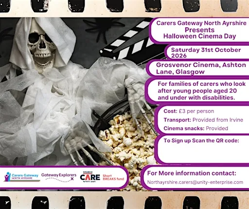 Gateway Explorers Halloween Cinema Trip at Grosvenor Picture Theatre