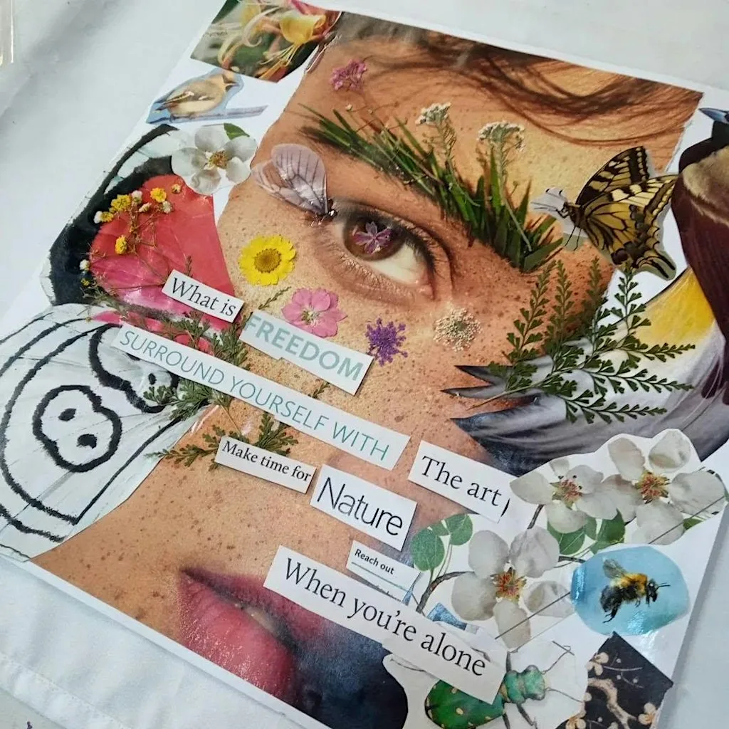 Poetry Collage Workshop at StArt Open Studios