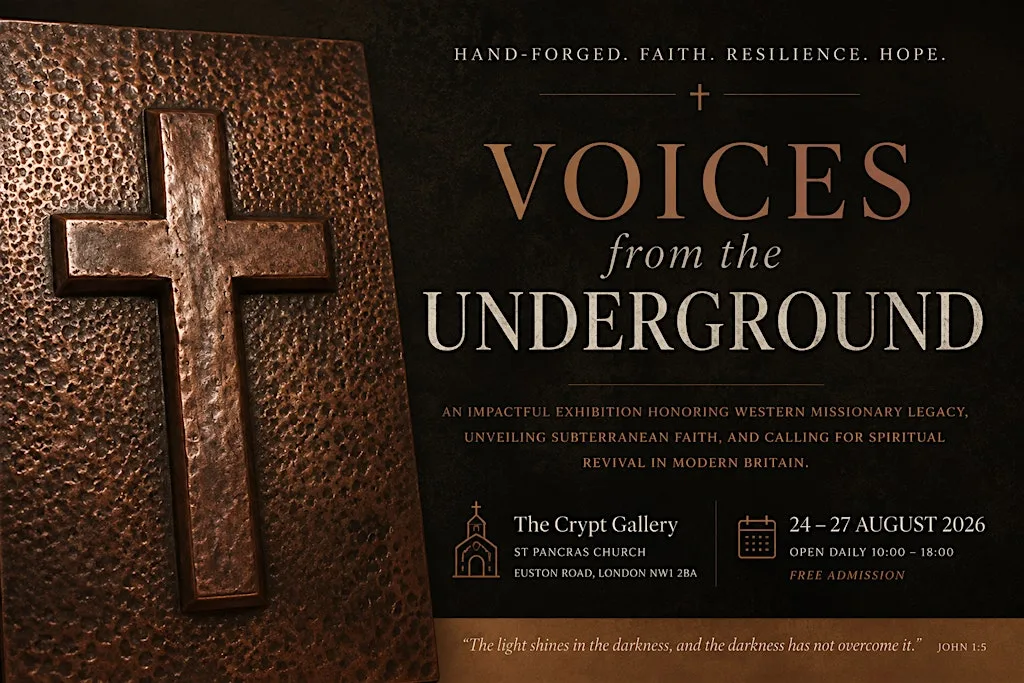 Voices from The Underground at The Crypt Gallery London