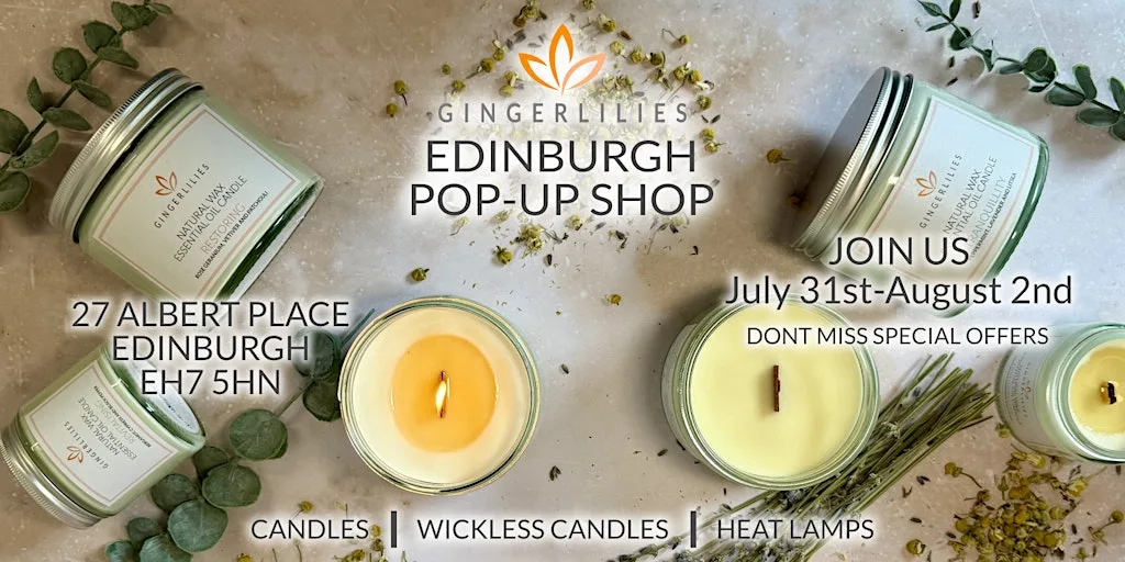 Gingerlilies Artisan Candle & Home Fragrance Pop-Up - Edinburgh