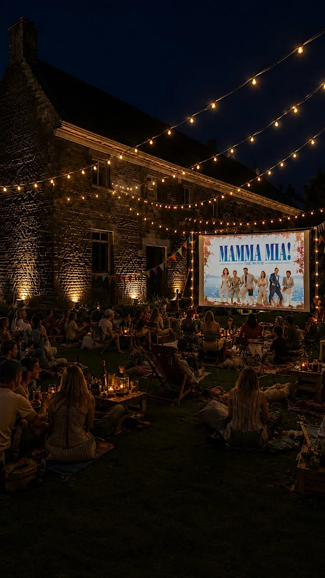GATHER X Grendon Hall Outdoor Cinema | Mamma Mia at Grendon Hall