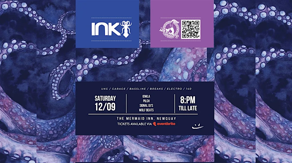 INK18 at The Mermaid, Newquay at The Mermaid Inn