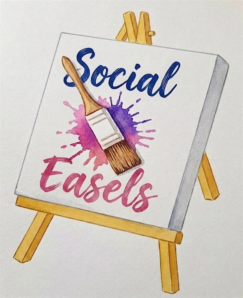 Paint and Sip with Social Easels