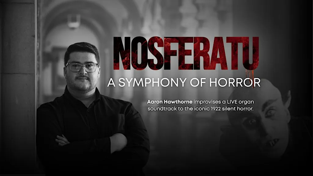Nosferatu: A Symphony of Horror (1922) with LIVE Organ by Aaron Hawthorne