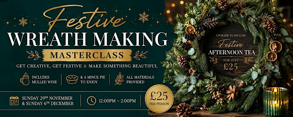Festive Wreath Making Masterclass at Forest Hills Hotel & Country Club