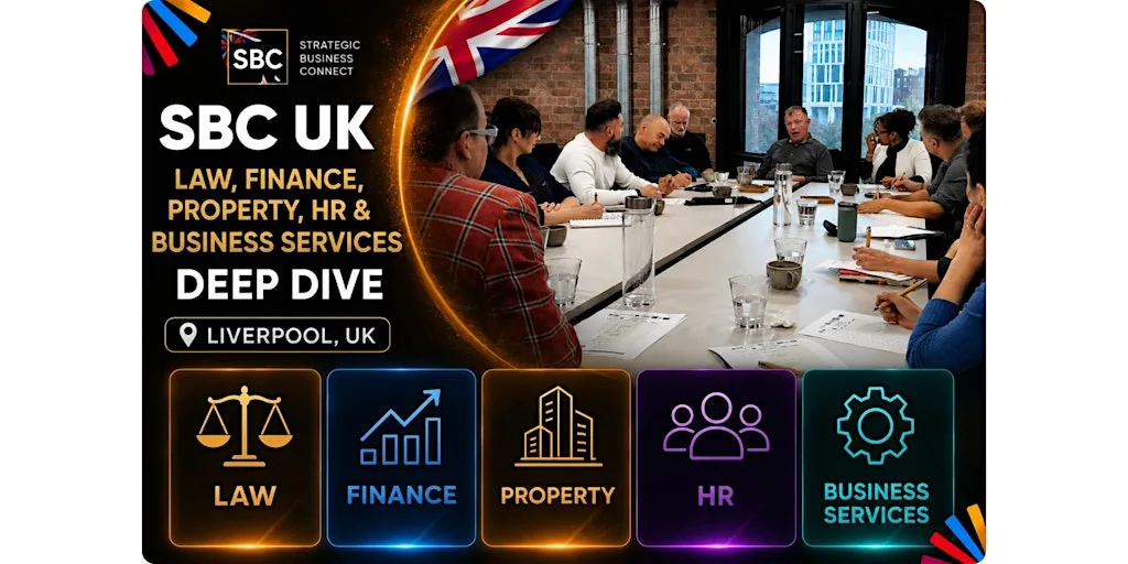 Exclusive 'SBC Deep Dive' networking. (Legal, Finance, Property & HR) at artefact