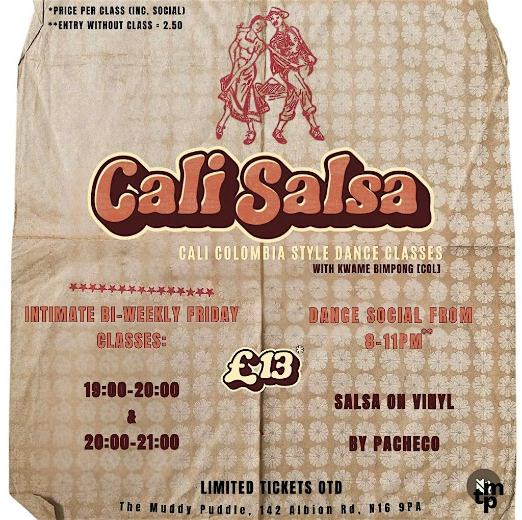 CALI COLOMBIA STYLE DANCE CLASSES - STOKE NEWINGTON