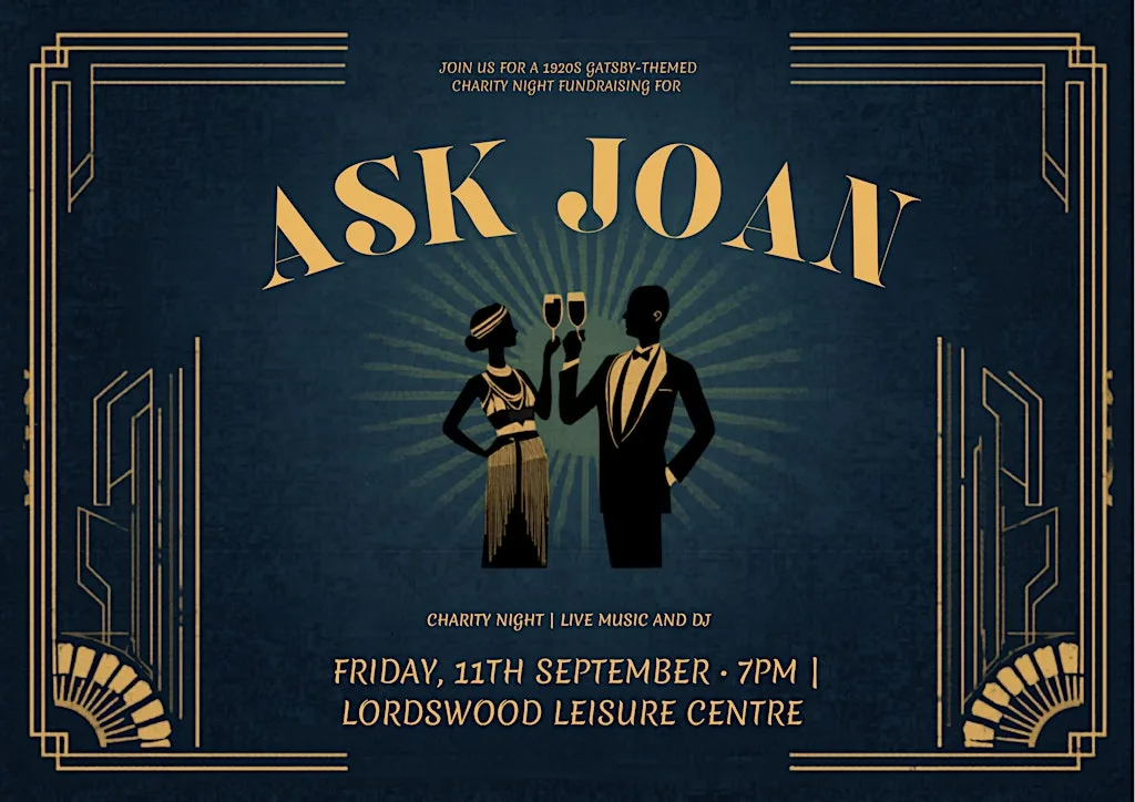 Gatsby Charity Evening! at Lordswood Leisure Centre