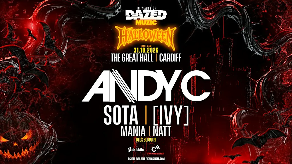 Halloween Rave w/ Andy C, Sota, [IVY] + more
