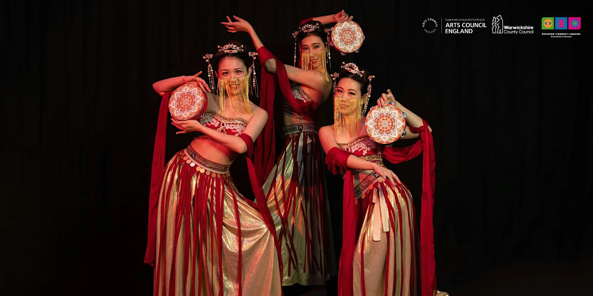 Chinese Fan Dancing Workshop at Rugby Library and Information Centre