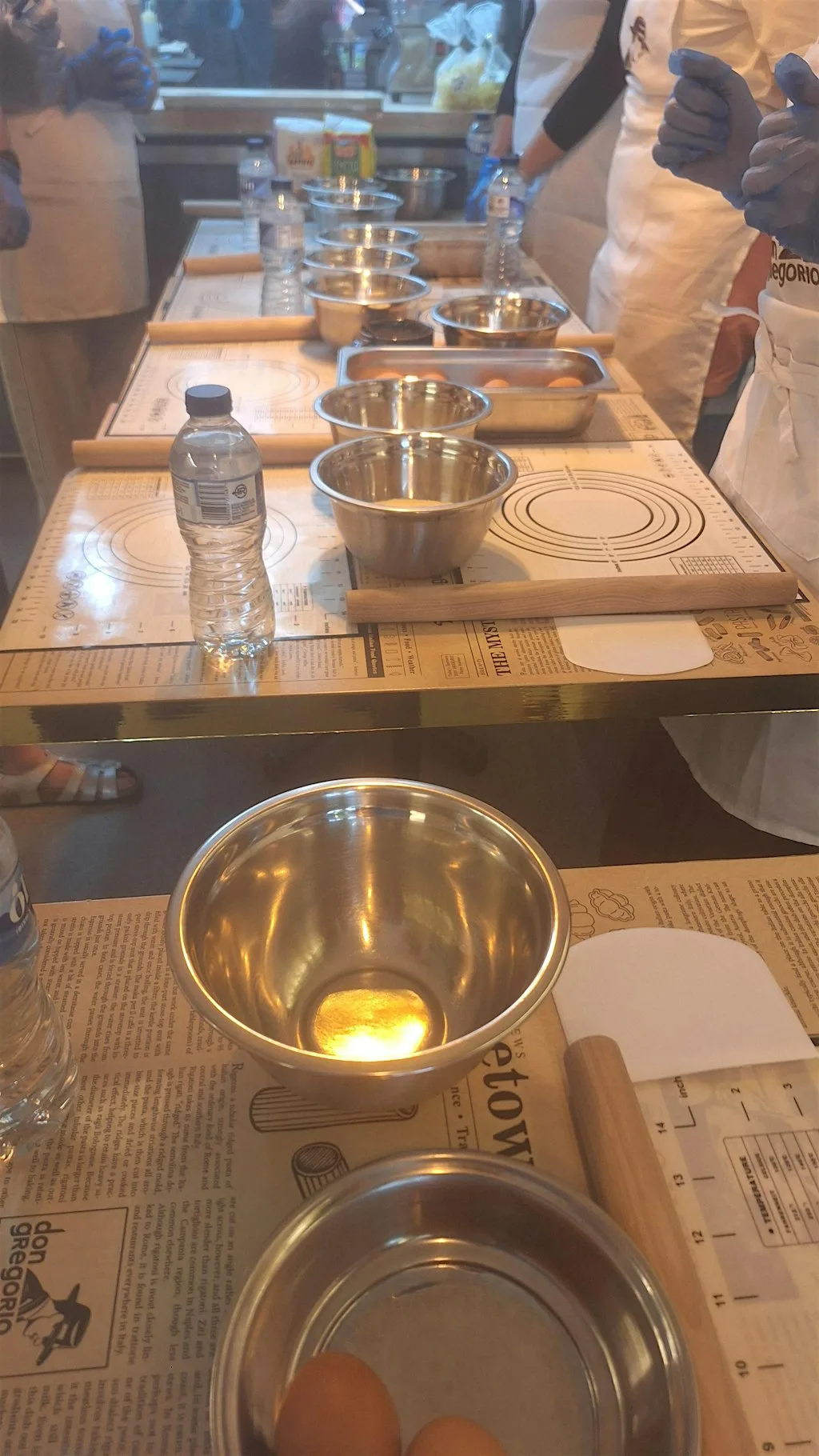 4th August Pasta Workshop at Don Gregorio