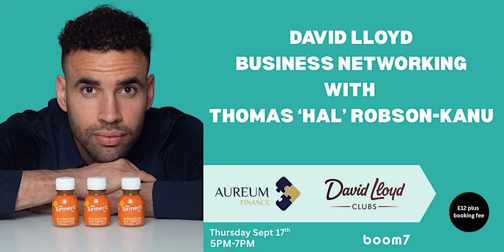 David Lloyd and Boom 7 Business Networking with Thomas ‘Hal’ Robson-Kanu at David Lloyd Milton Keynes