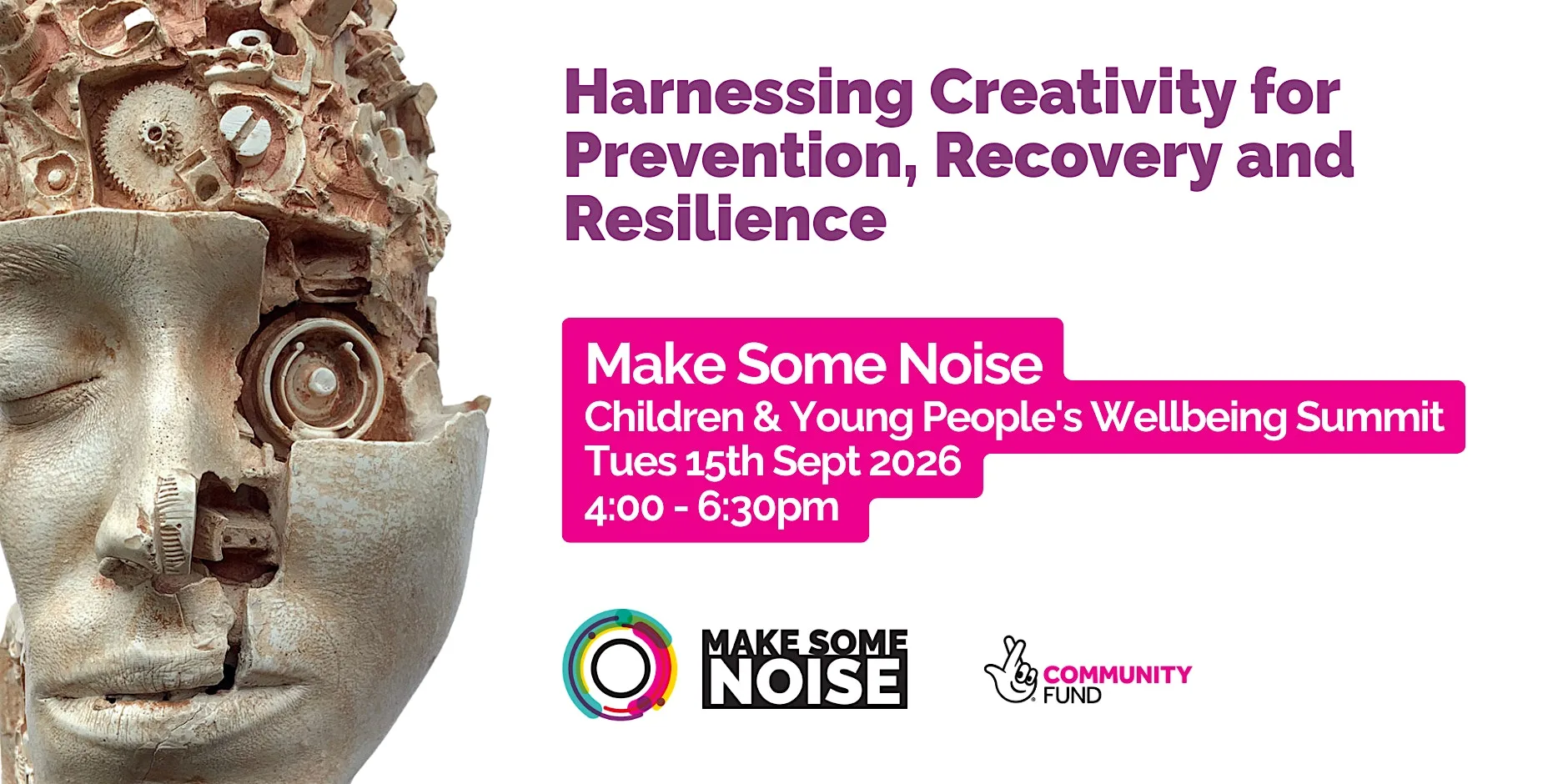 Make Some Noise - Creativity and Young Peoples Mental Health Summit at Beaconside Conference and Events Centre