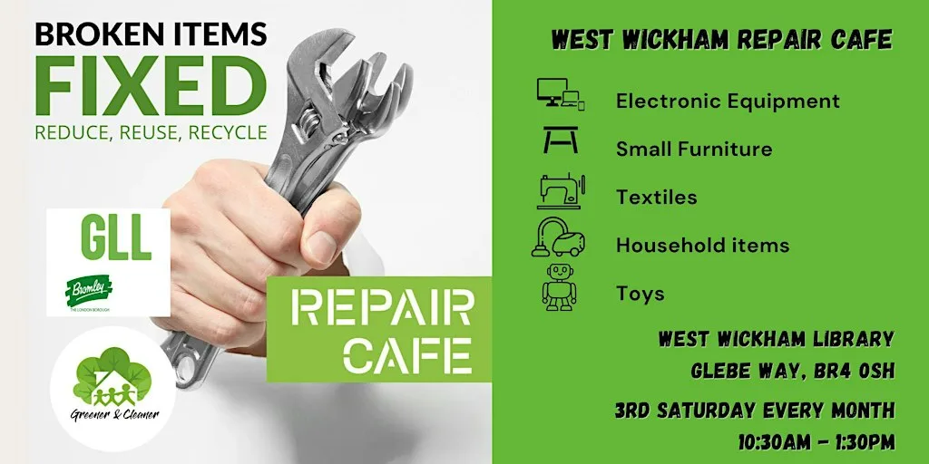 West Wickham Repair Cafe at West Wickham Library